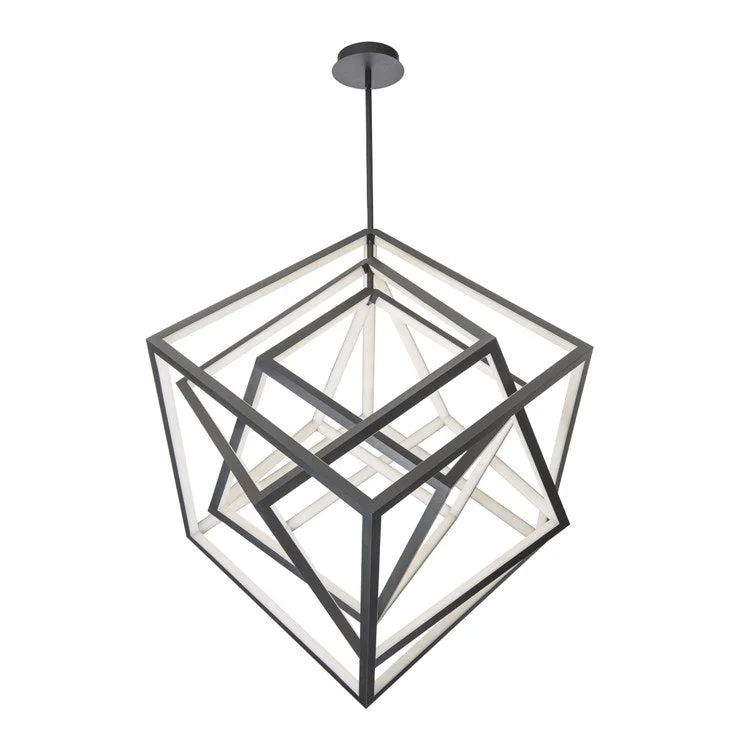 Chandeliers for High Ceilings to Fill Vertical SpaceAtlas Single-Light 41" LED Articulating Chandelier