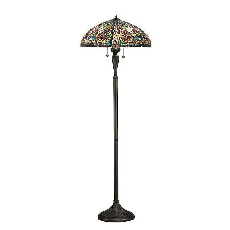 Modern Minimalist Floor Lamp for Contemporary Living RoomsInteriors 1900 Anderson Tiffany Floor Lamp