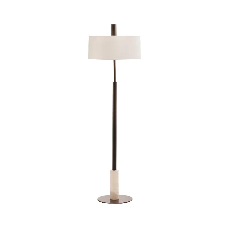 Fabric Floor Lamp with a Linen Shade for a Relaxed AestheticMitchell Floor Lamp