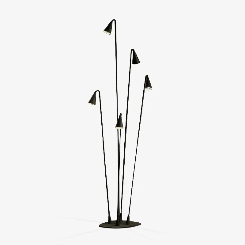 Metal Floor Lamp with a Matte Black Finish for a Sleek LookBellflower Outdoor Floor Lamp