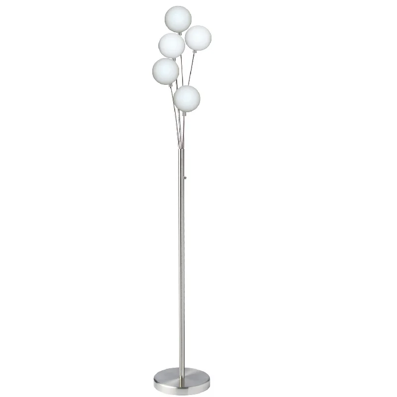 Marble Base Floor Lamp for a Touch of LuxuryFive Light Floor Lamp