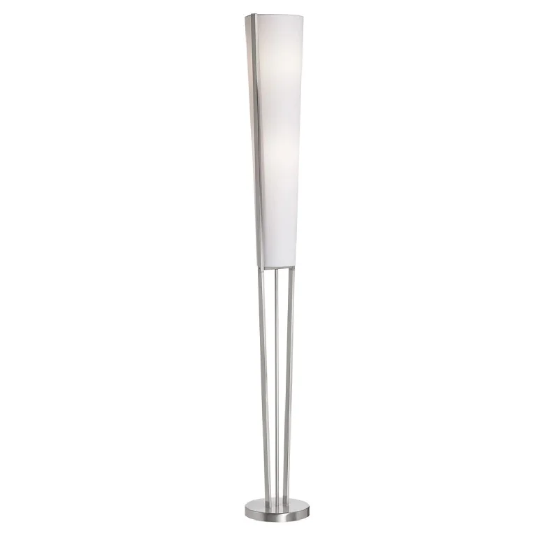 Glass Floor Lamp with Frosted Shades for Soft Diffused LightEmotions Two Floor Lamp