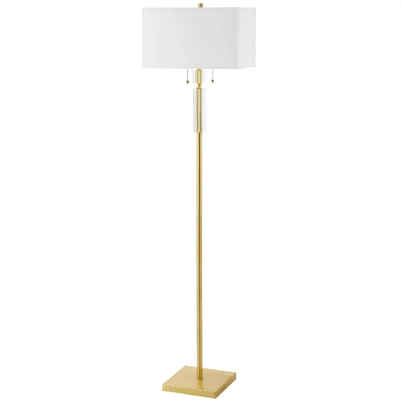 Metal Floor Lamp with a Matte Black Finish for a Sleek LookFernanda Two Floor Lamp