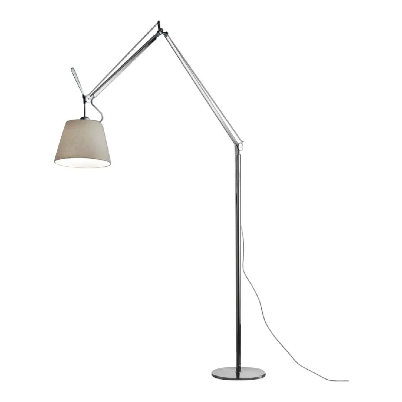 Wood Floor Lamp with Natural Grain for a Warm and Organic FeelTolomeo Mega Floor Lamp w/ Diffuser