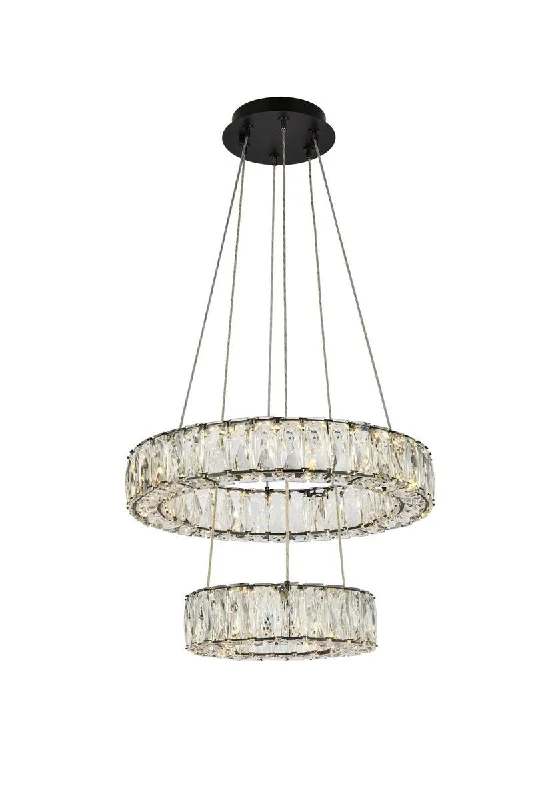 Bohemian Ceiling Lights with Beads, Tassels, and Colorful GlassMonroe LED Pendant