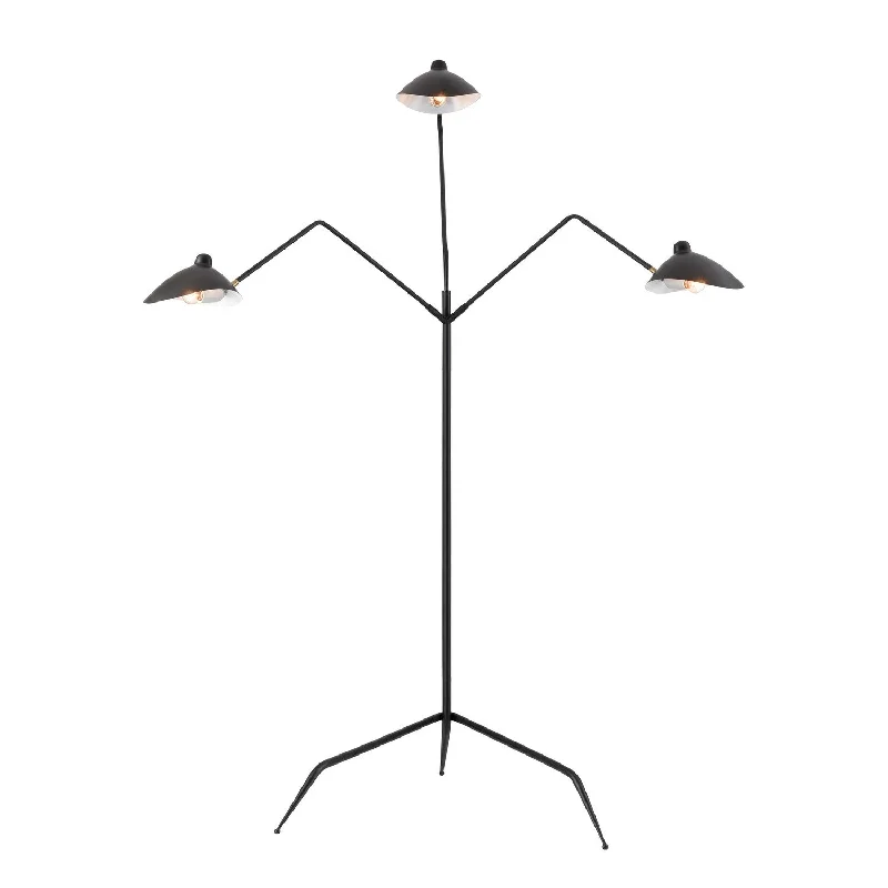  Way Switch Floor Lamp for Multiple Light Intensity LevelsRisley Three Light Floor Lamp