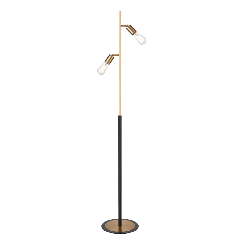 Wood Floor Lamp with Natural Grain for a Warm and Organic FeelKelston Floor Lamp