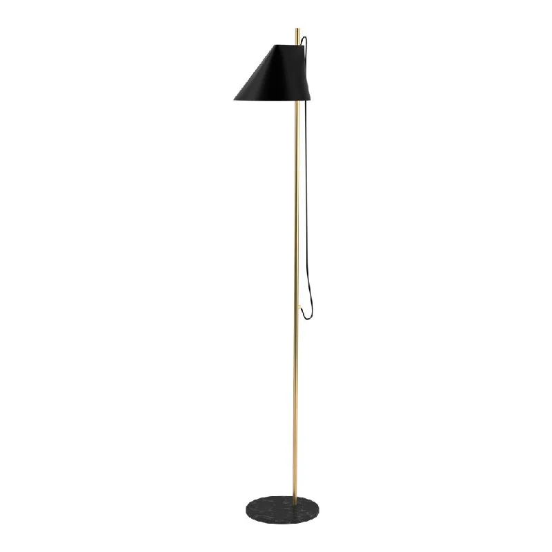 Glass Floor Lamp with Frosted Shades for Soft Diffused LightYuh Floor Lamp