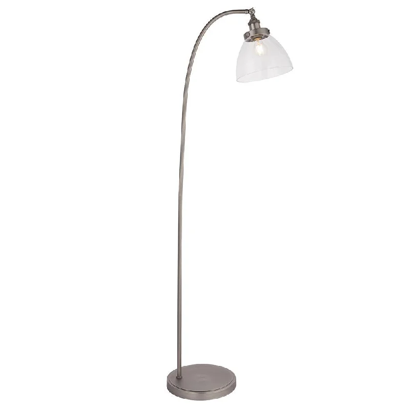 Metal Floor Lamp with a Matte Black Finish for a Sleek LookHansen Brushed Steel Floor Lamp