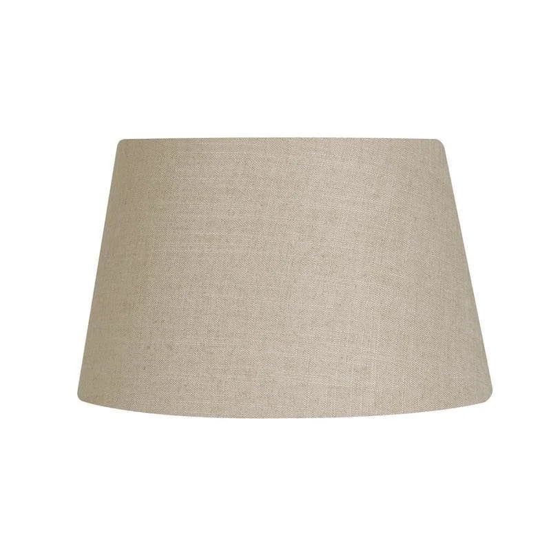 Smart Floor Lamp with Voice Control and Bluetooth ConnectivityOaks Lighting 12" Linen Drum Bracken Lamp Shade - Items