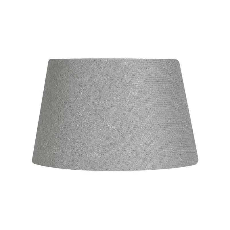 Metal Floor Lamp with a Matte Black Finish for a Sleek LookOaks Lighting 8" Linen Drum Earl Grey Lamp Shade - Items