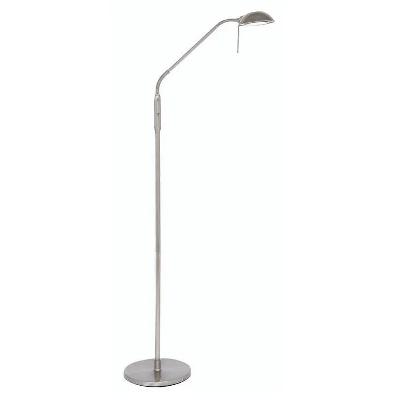 Dimmable Floor Lamp for Adjustable Lighting AmbianceMetis Antique Chrome Floor Reading Lamp Damaged Box