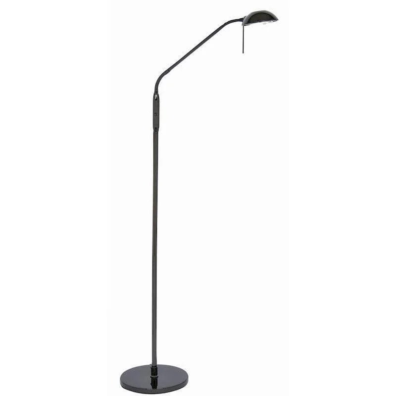 Adjustable Height Floor Lamp for Versatile Lighting NeedsMetis Black Chrome Floor Reading Lamp -Warehouse Clearance Stock