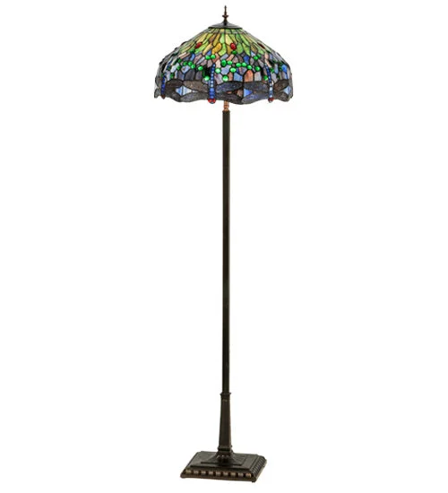 Bohemian Inspired Floor Lamp for Eclectic Home DecorFour Light Floor Lamp