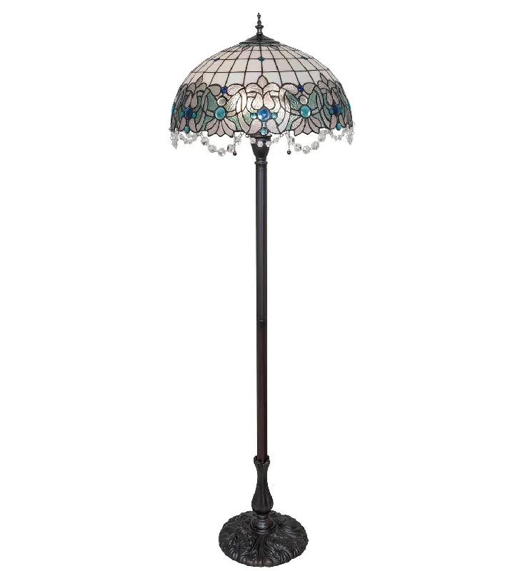 Bohemian Inspired Floor Lamp for Eclectic Home DecorTwo Light Floor Lamp