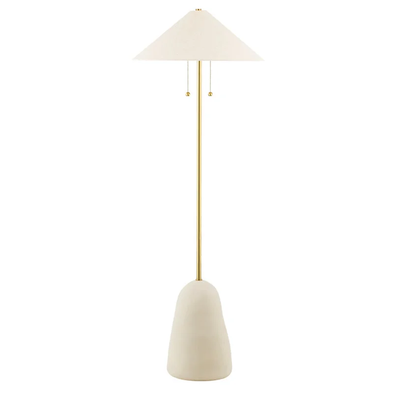 Glass Floor Lamp with Frosted Shades for Soft Diffused LightMaia Floor Lamp