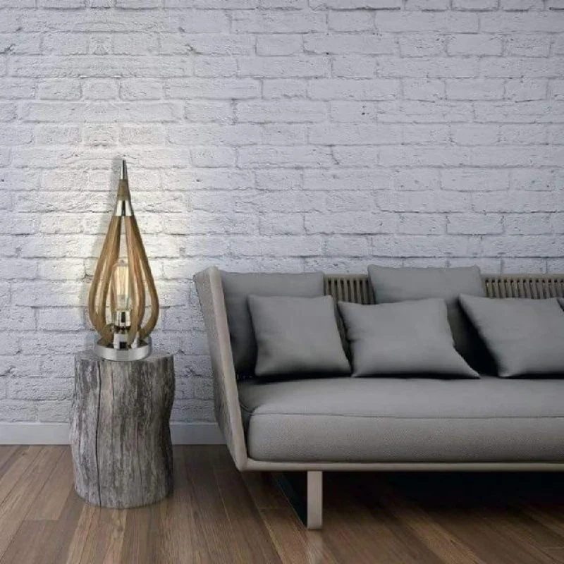 Industrial Lighting for Textile MillsModern industrial Table Lamp in Taupe