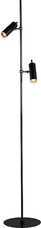 Glass Floor Lamp with Frosted Shades for Soft Diffused LightFocus LED Floor Lamp