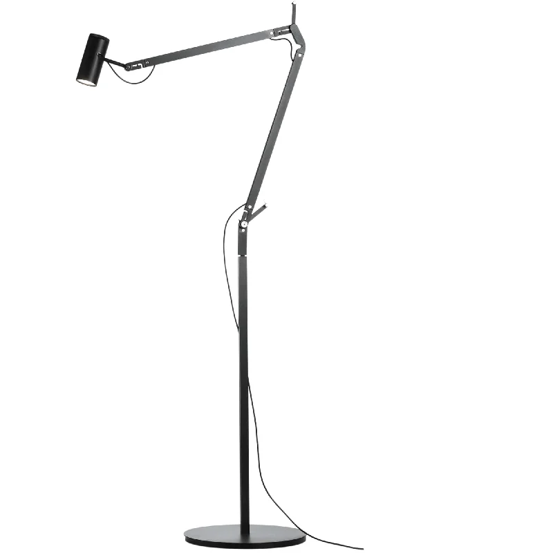 Industrial Style Floor Lamp with Exposed Bulbs for Loft ApartmentsPolo Floor Lamp