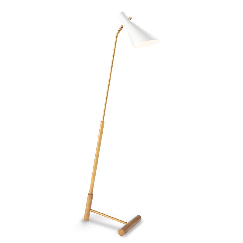 Wood Floor Lamp with Natural Grain for a Warm and Organic FeelSpyder Floor Lamp