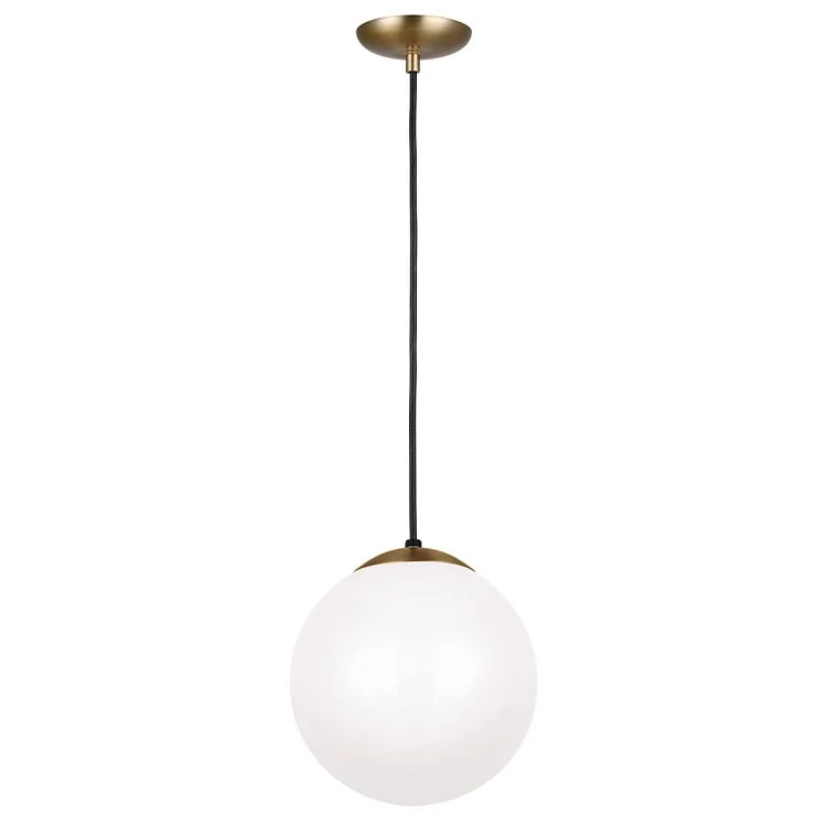 Scandinavian Style Ceiling Lights with Light Wood AccentsLeo Single-Light LED Pendant