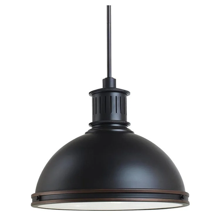 Gothic Ceiling Lights with Dark Metalwork and Pointed ArchesPratt Street Metal Three-Light LED Pendant