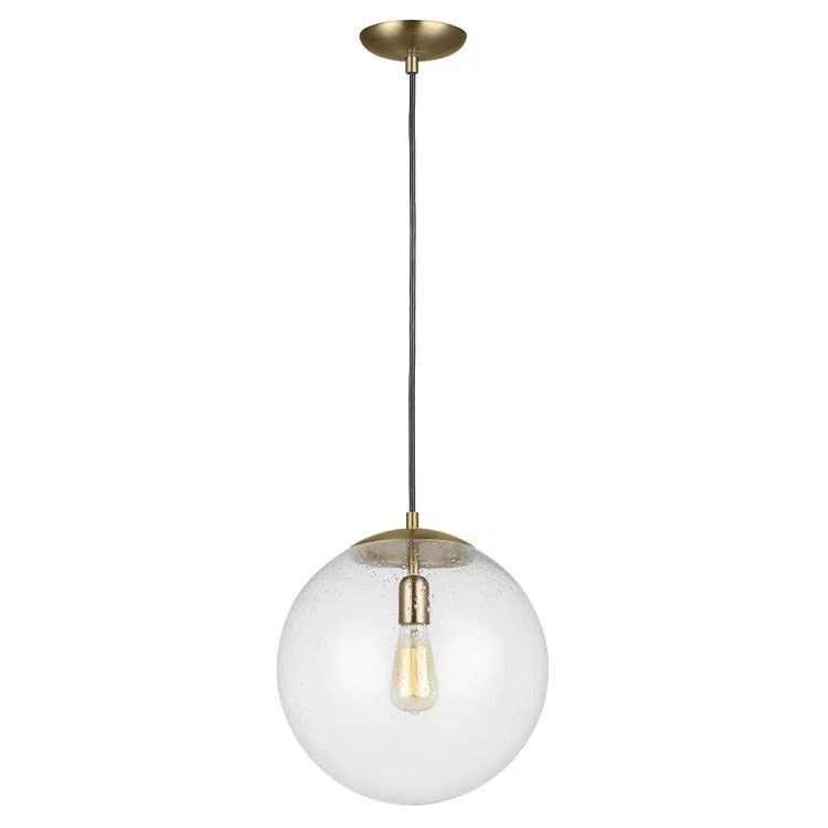 Metal Ceiling Lights in Brass, Copper, Stainless Steel, and IronLeo Single-Light LED Pendant