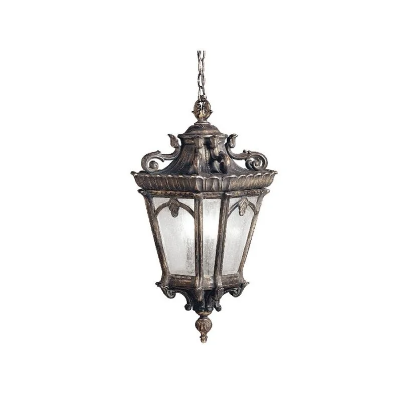 Tournai Chain Lantern Medium/X-Large /3Lt E27/E14 in Londonderry Elstead Lighting - ELS.KL-TOURNAI8