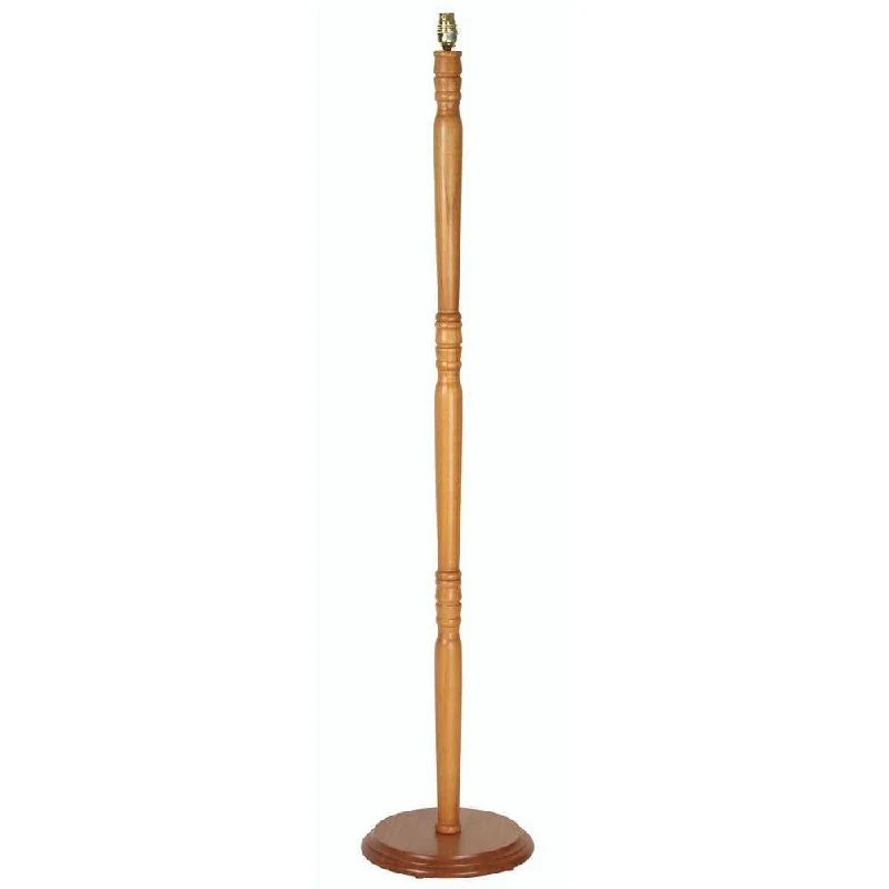  Way Switch Floor Lamp for Multiple Light Intensity LevelsCherry Finish Wooden Floor Lamp