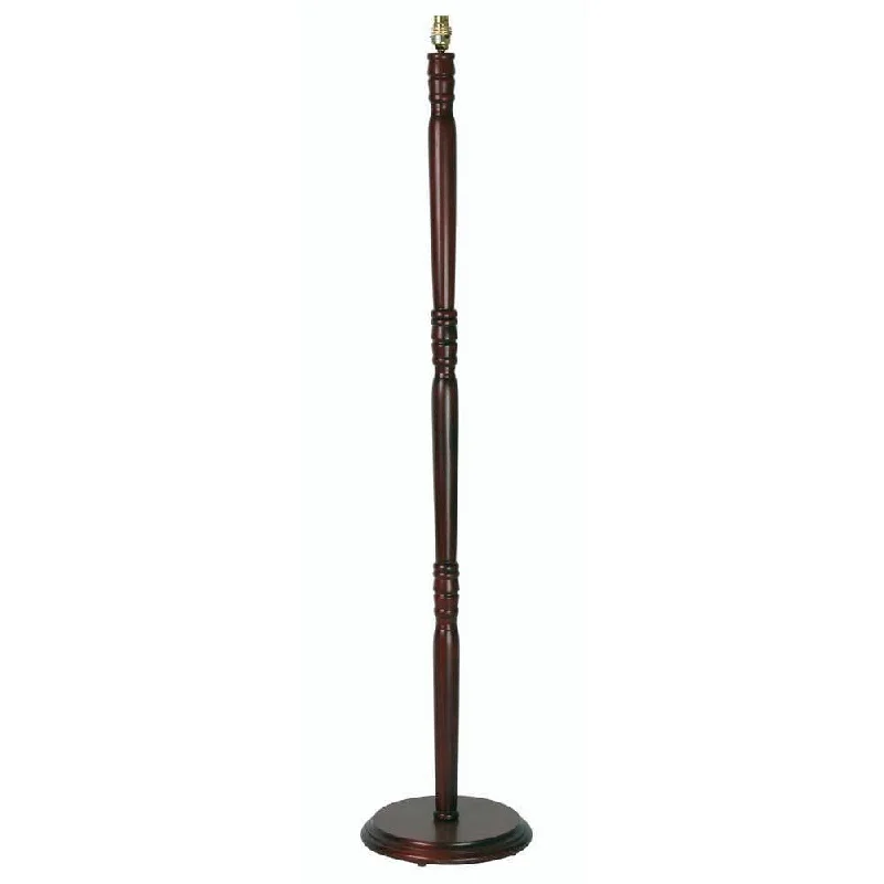 Marble Base Floor Lamp for a Touch of LuxuryMahogany Finish Wooden Floor Lamp