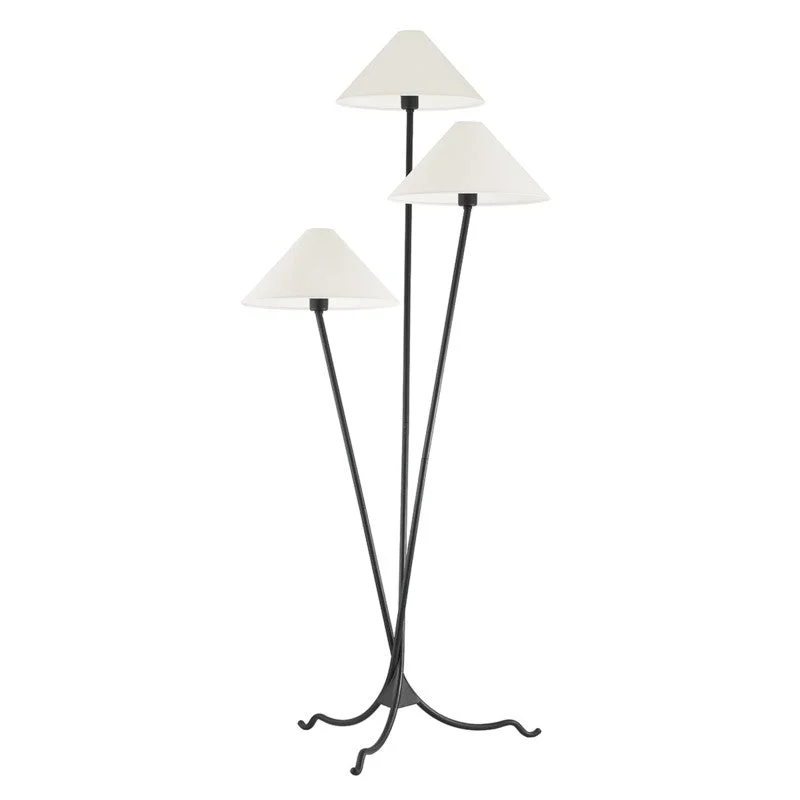 Metal Floor Lamp with a Matte Black Finish for a Sleek LookCedar Floor Lamp