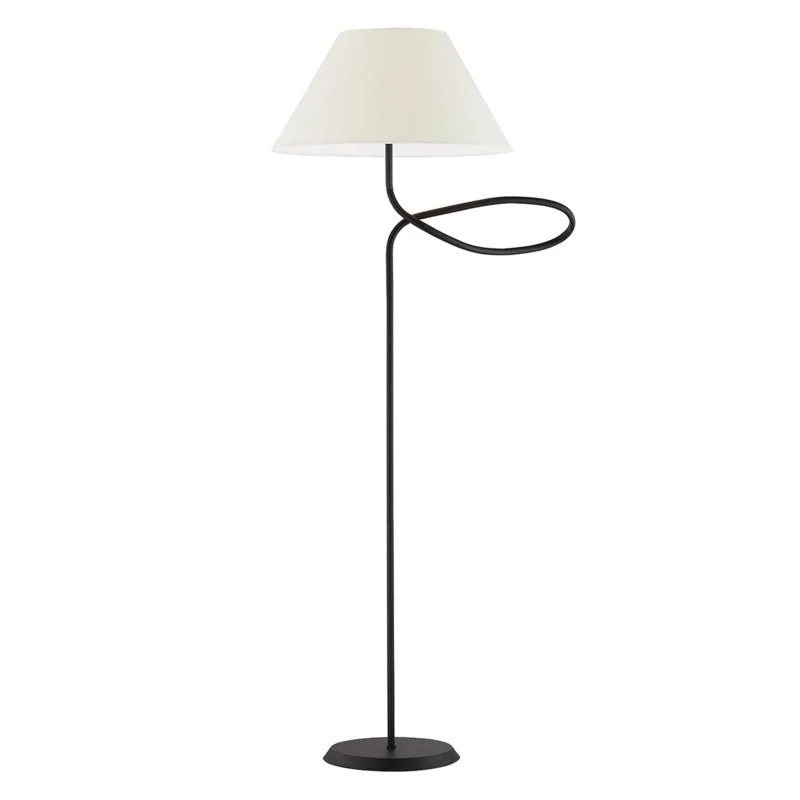 Metal Floor Lamp with a Matte Black Finish for a Sleek LookFillea Floor Lamp