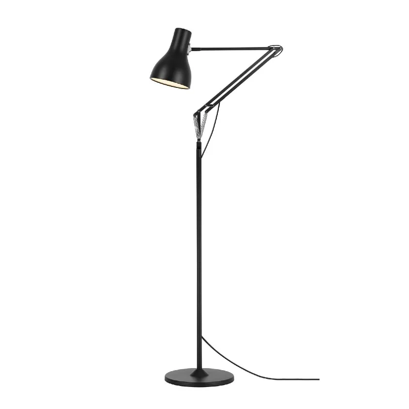 Fabric Floor Lamp with a Linen Shade for a Relaxed AestheticType 75 Floor Lamp