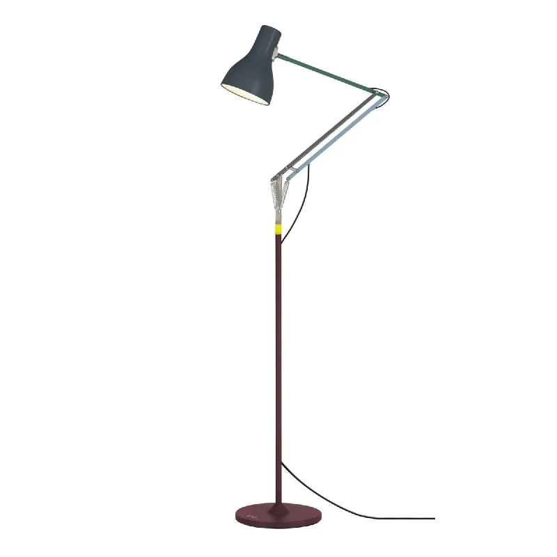 Fabric Floor Lamp with a Linen Shade for a Relaxed AestheticType 75 Paul Smith Floor Lamp