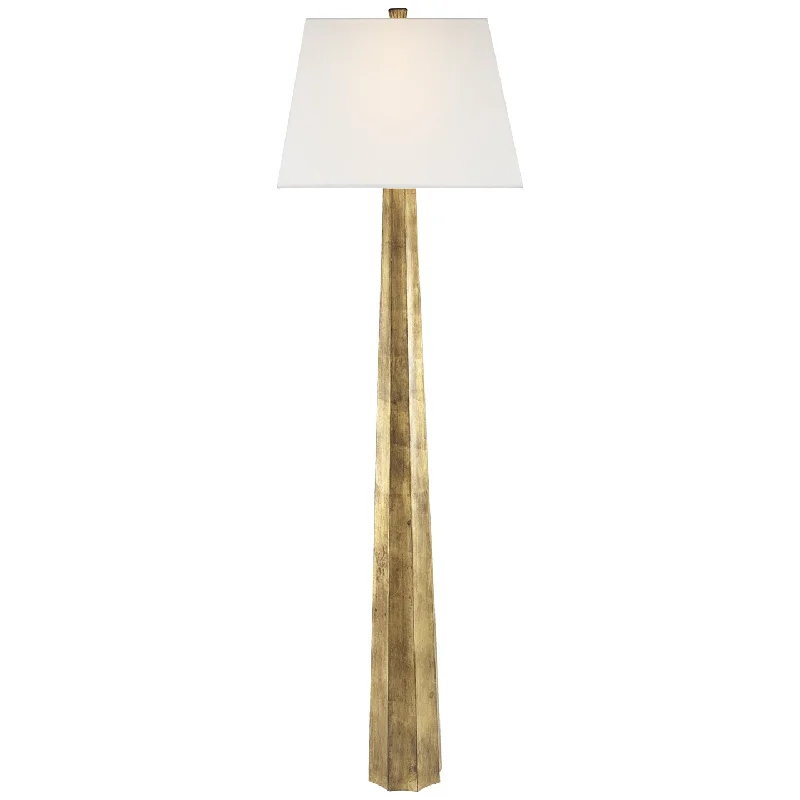 Industrial Style Floor Lamp with Exposed Bulbs for Loft ApartmentsFluted Spire Floor Lamp