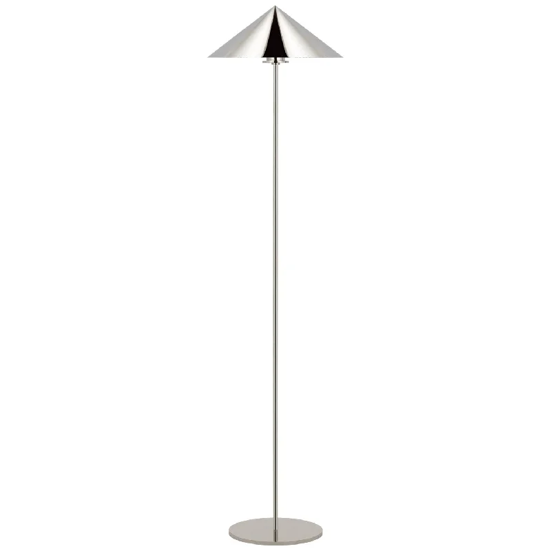 Glass Floor Lamp with Frosted Shades for Soft Diffused LightOrsay LED Floor Lamp