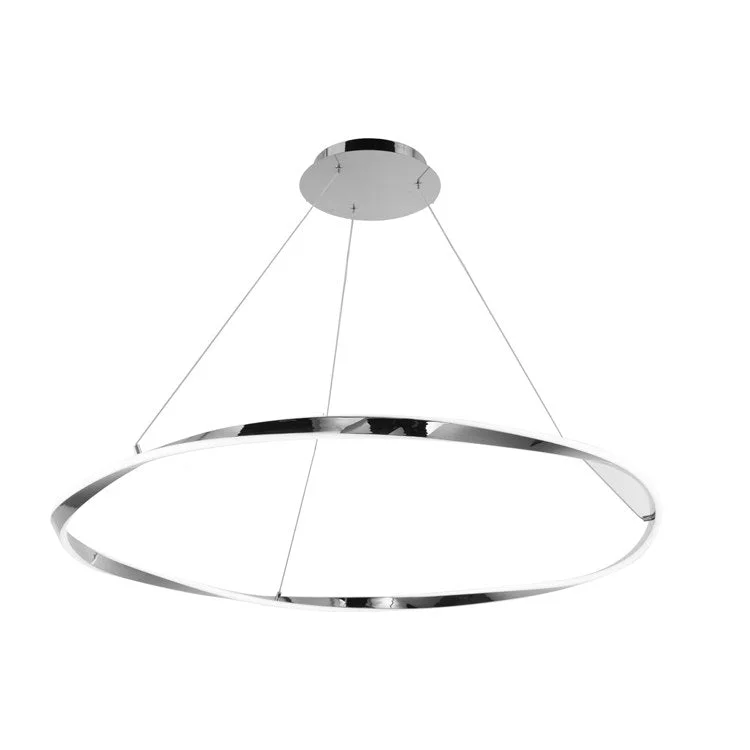 Mid - Century Modern Ceiling Lights with Simple, Sleek LinesEternal Single-Light 41" LED Pendant 3000K