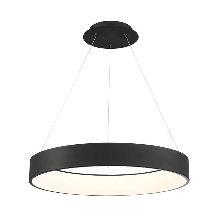 Mediterranean - Style Ceiling Lights with Terra - Cotta and Ceramic DetailsCorso Single-Light 32" LED Pendant 3000K