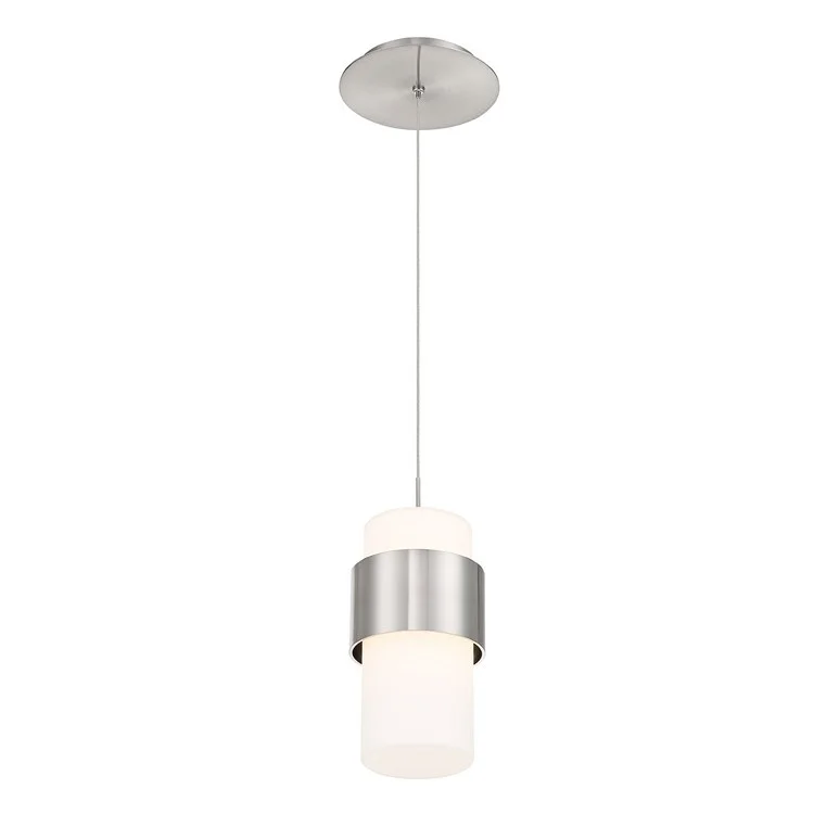 Mediterranean - Style Ceiling Lights with Terra - Cotta and Ceramic DetailsBanded Single-Light 9" LED Pendant 3000K