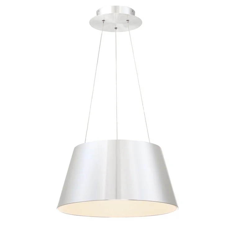 Art Deco Ceiling Lights with Geometric Patterns and Metallic FinishesVida Single-Light 24" LED Pendant 3000K