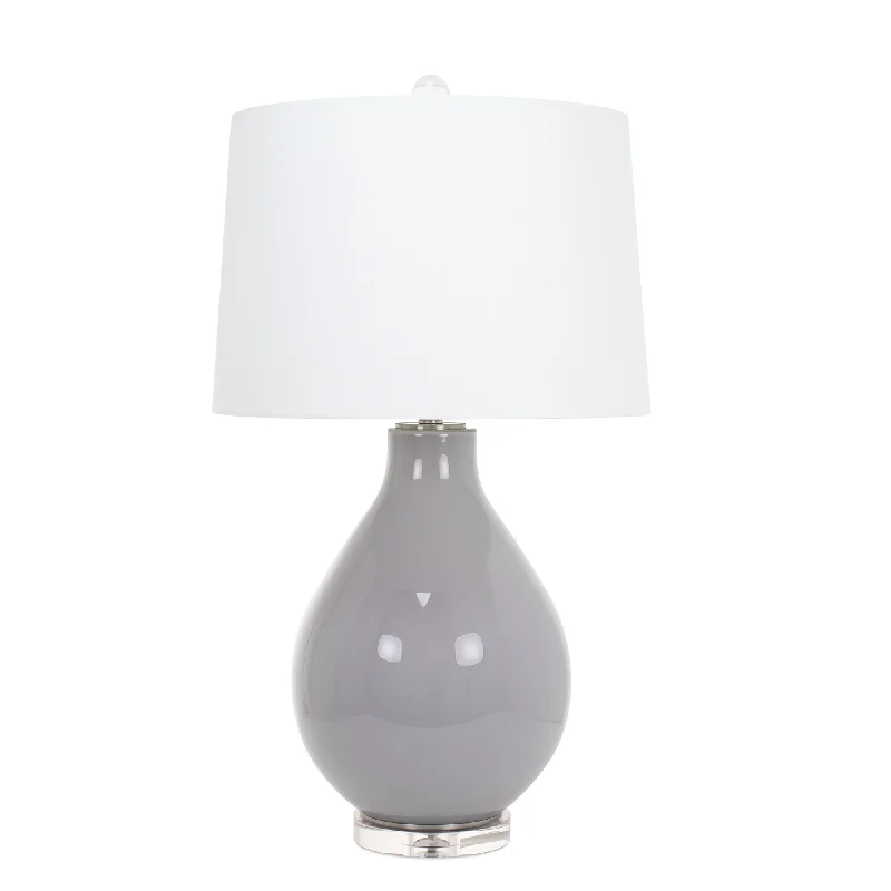 marble table lamps with a luxurious veined pattern for high end decorPoppy Table Lamp