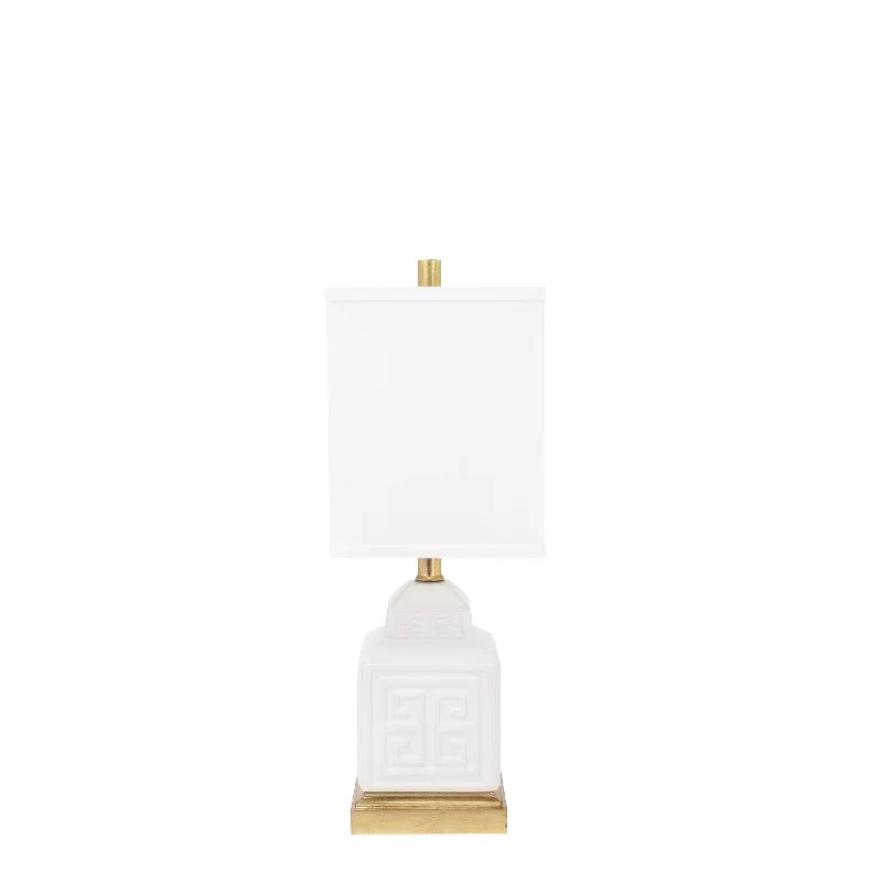 fabric table lamps with a linen shade for a relaxed and breathable lookMenderes Table Lamp - White