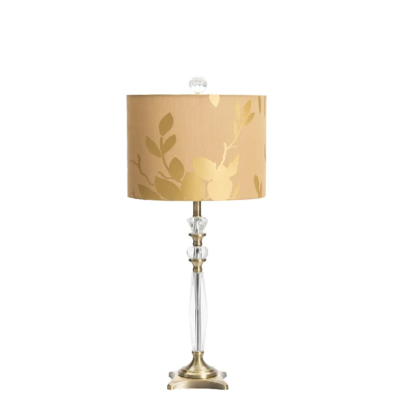 modern minimalist table lamps for contemporary living roomsGolden Leaf Table Lamp