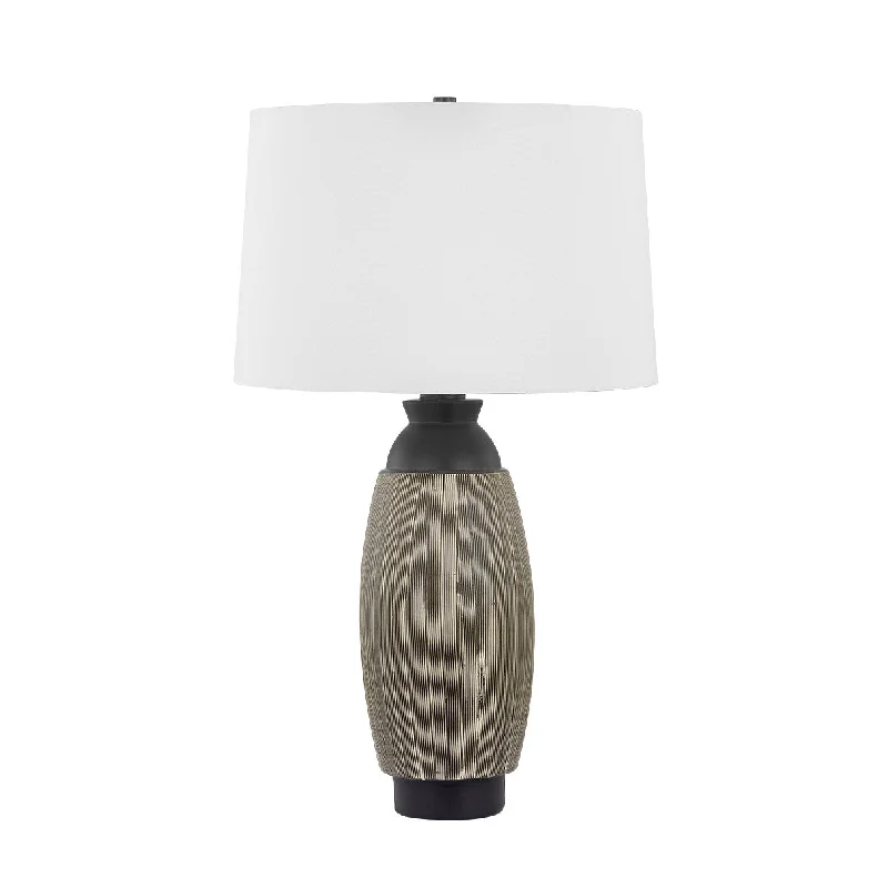 gothic style table lamps with dark finishes for a mysterious lookNaseby One Light Table Lamp