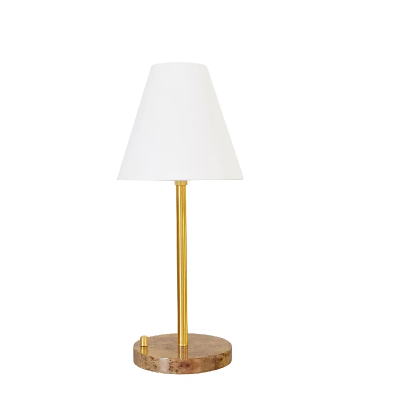 industrial style table lamps with exposed bulbs for loft apartmentsJace Rechargeable Table Lamp