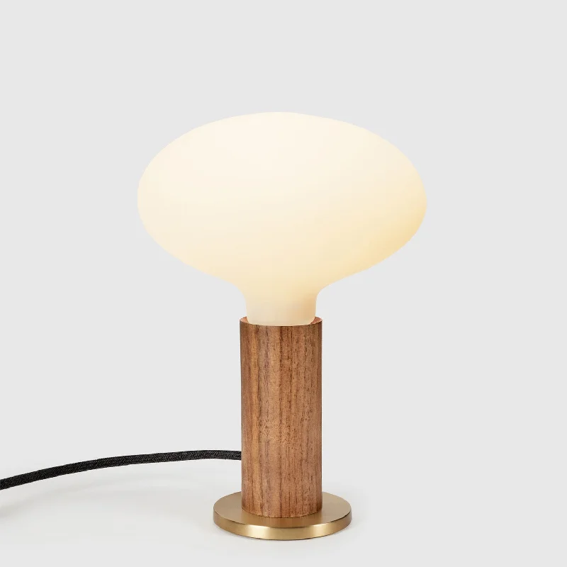 art deco table lamps with geometric shapes for a retro touchKnuckle Table Lamp in Walnut + Oval