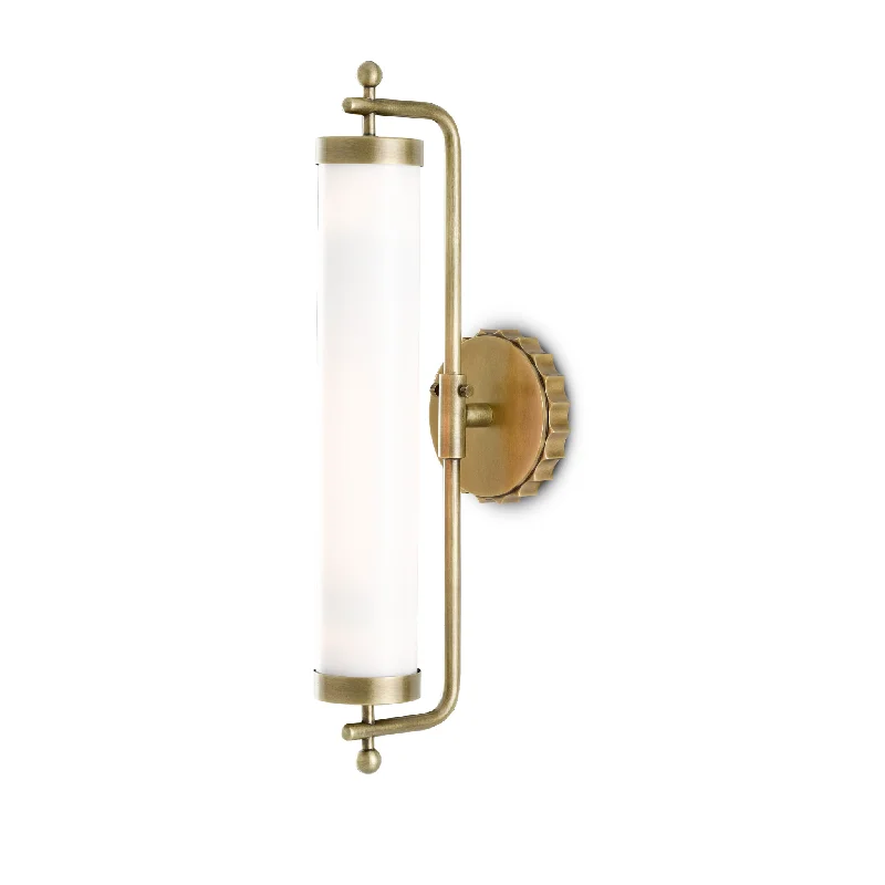 ceramic table lamps with hand painted designs for an artistic touchLatimer Brass Wall Sconce