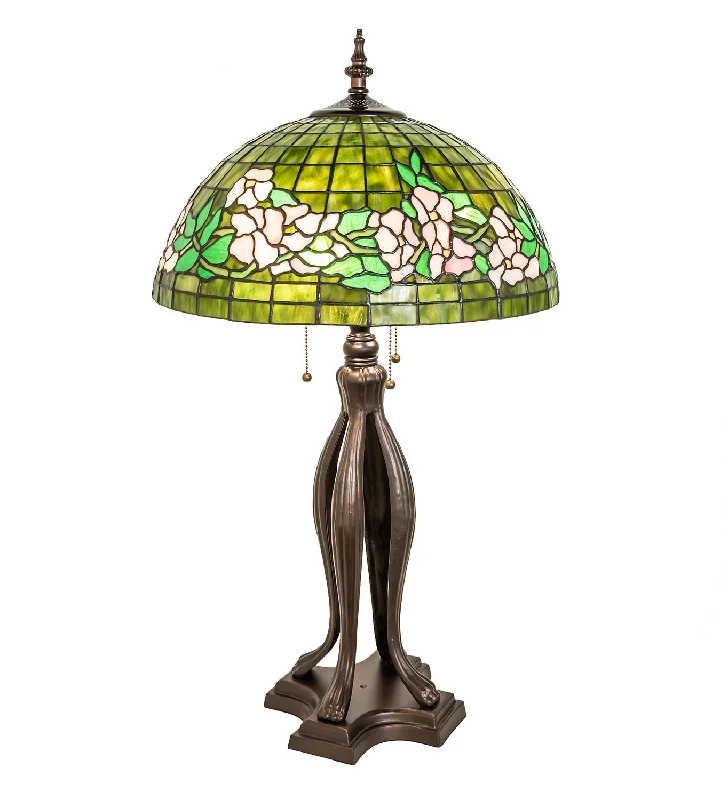 mid century modern table lamps with iconic designs for a stylish studyTiffany Banded Dogwood 33" Table Lamp