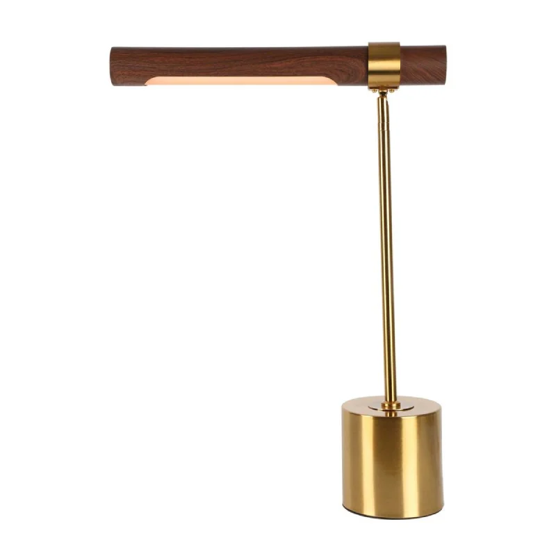 modern minimalist table lamps for contemporary living roomsMid-Century Walnut Table Lamp