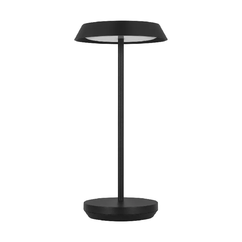 metal table lamps with a matte black finish for a sleek appearanceTepa LED Table Lamp